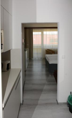 Postel nebo postele na pokoji v ubytování Apartmány - Frymburk My Family