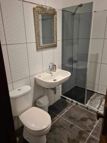 Koupelna v ubytování Apartamento Madeiralzinho