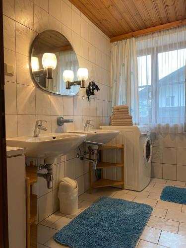 Koupelna v ubytování Ferienwohnung Elisabeth