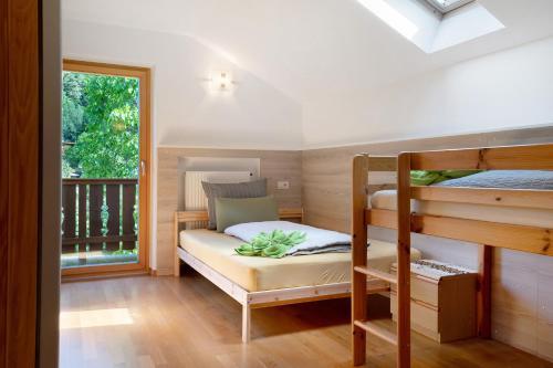 Ένα ή περισσότερα κρεβάτια σε δωμάτιο στο Apartment Bodnerhof