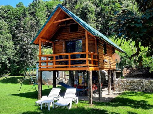 Zahrada ubytování Hacienda Burzić