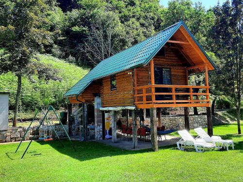 Zahrada ubytování Hacienda Burzić