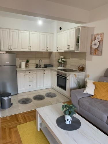 Η κουζίνα ή μικρή κουζίνα στο Apartman Dea
