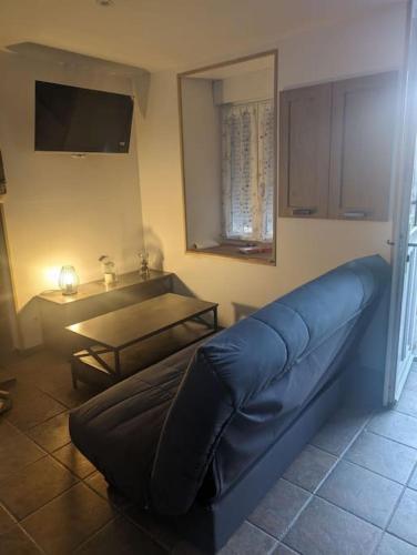 Χώρος καθιστικού στο Maison agréable 4 à 6 pers