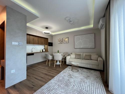 Η κουζίνα ή μικρή κουζίνα στο Lily Lux Apartment