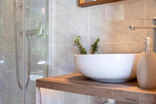 Un baño de Suite With View - Free Parking - Appartamento Aurora Lugano