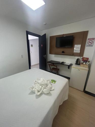 55 Smart Hotelにあるキッチンまたは簡易キッチン