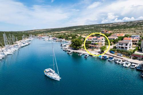 Beachfront Lovro apartment by Pag tours