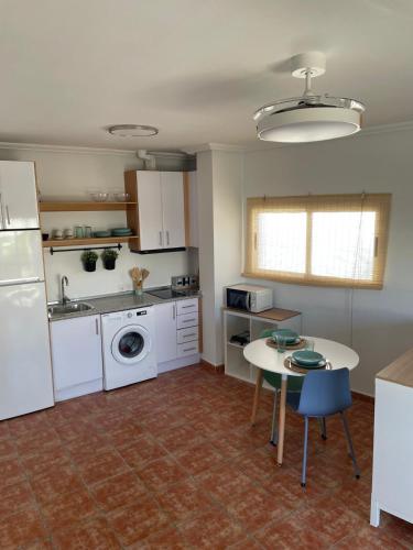 Dapur atau dapur kecil di Amara Aqua