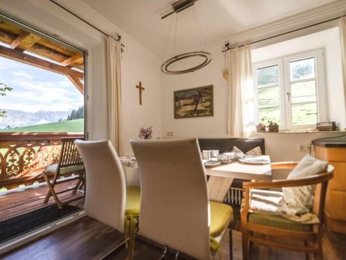 Χώρος καθιστικού στο Naturpark Chalet Schladming-Dachstein