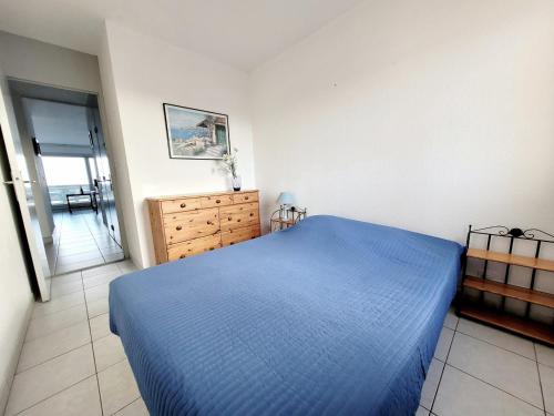 Canet Sud - T2 cabine 4/6 pers - Terrasse - Accès direct plage
