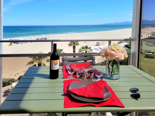 Canet-en-Roussillon Studio cabine - 4 pers, vue mer, ascenseur, parking, animaux admis - FR-1-794-135