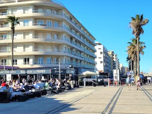 Canet-en-Roussillon - Studio alcôve 4 pers - Terrasse - Parking privé