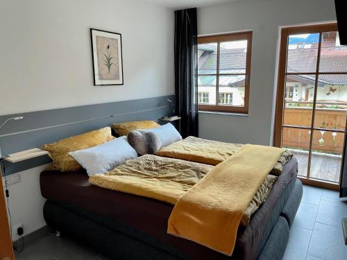 Postel nebo postele na pokoji v ubytování Appartement Jade