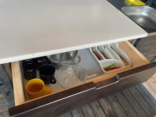 Dapur atau dapur kecil di СвояХата