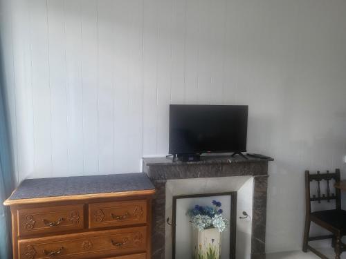 Televisyen dan/atau pusat hiburan di Number 17 B&B