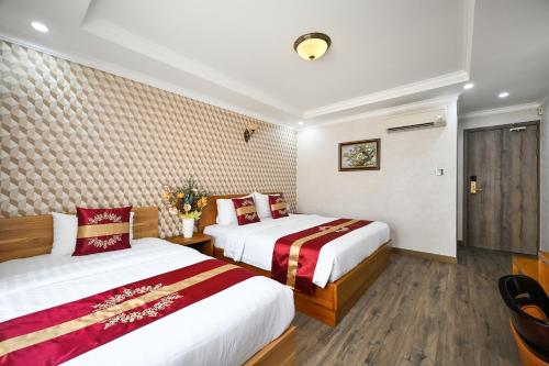 Katil atau katil-katil dalam bilik di The River Park Hotel