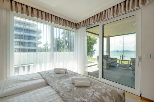 Posteľ alebo postele v izbe v ubytovaní MyFlat Casa Luxury Apartment