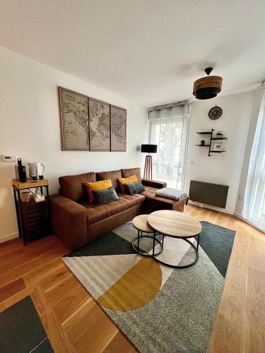 New & serene 1-bedroom apart near #LaDéfenseParis #Parking&Fibre