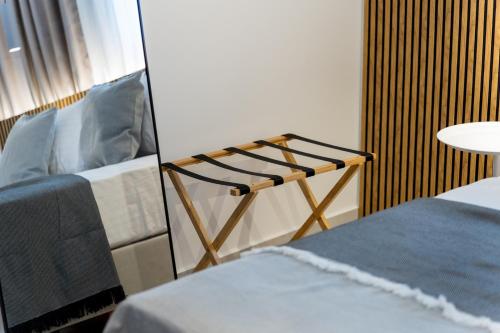 Кровать или кровати в номере Icon seaside apartments