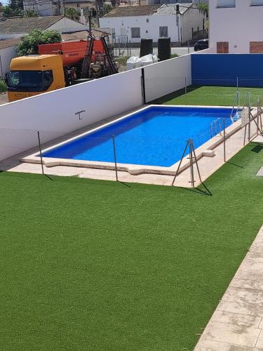 Πισίνα στο ή κοντά στο Nina's Blue Pool & Beach