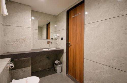 Koupelna v ubytování Plenteous Inn