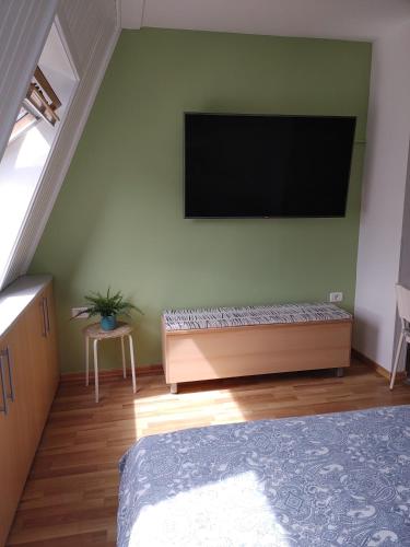 Μια τηλεόραση ή/και κέντρο ψυχαγωγίας στο Apartma Luca, Bovec