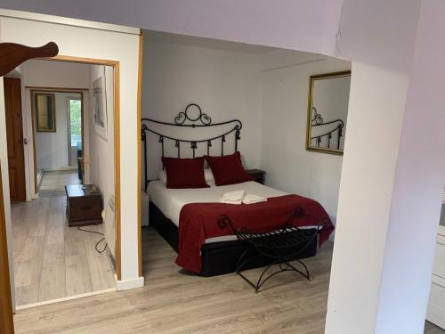 Postel nebo postele na pokoji v ubytování La buhardilla de Limón