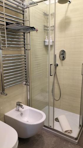 Bilik mandi di Casa Lamberti B&B