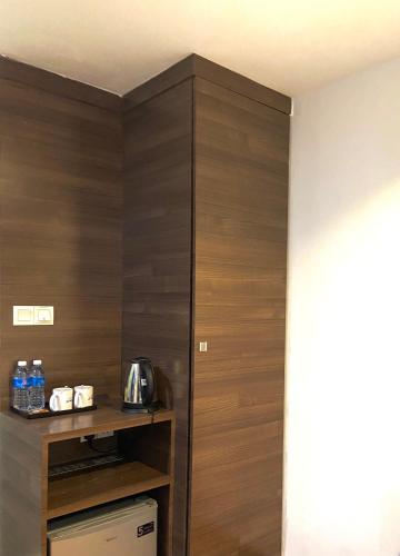 Dapur atau dapur kecil di Frenz Hotel Kuala Lumpur
