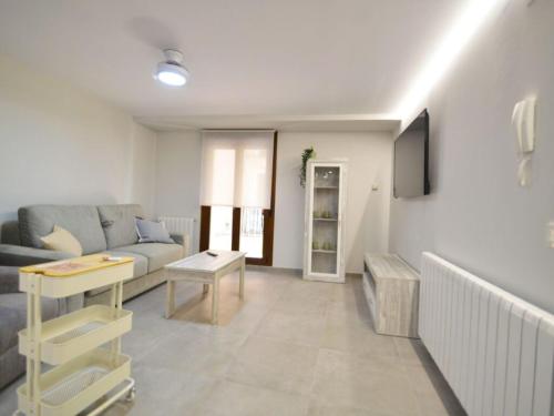 Χώρος καθιστικού στο Apartamento Doz