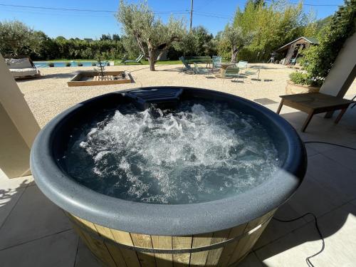 La Cigale suite villa du Mazet de la Draille Mas en Cévennes - Jacuzzi & Piscine Privatif - 4 personnes - Classé 5 étoiles