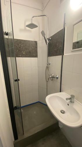 Ένα μπάνιο στο Hostel Harmonia