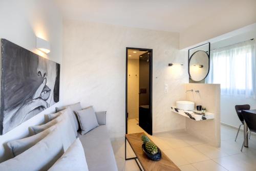 Koupelna v ubytování La Stella Suites