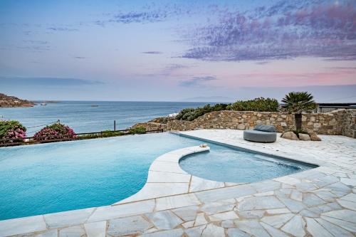 Melangio 6 BR Villa Private Pool & Sea View - Aleomandra Mykonos