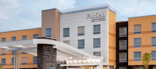 a rendering of a hotel planned for the fairfield inn and suites at Fairfield by Marriott Inn & Suites Waycross in Waycross