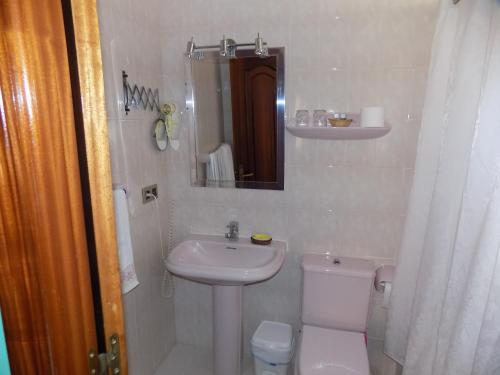 Koupelna v ubytování Hotel Imperial
