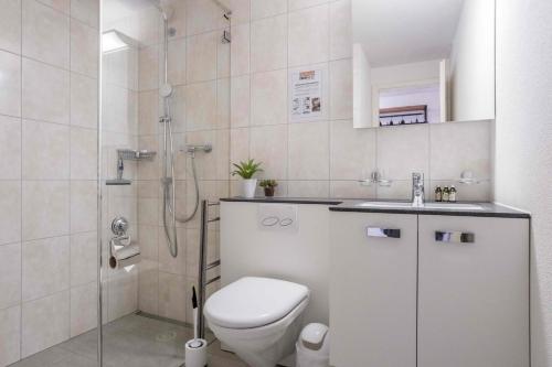 Koupelna v ubytování Studio Astoria - GRIWA RENT