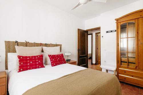 Postel nebo postele na pokoji v ubytování Fabiana