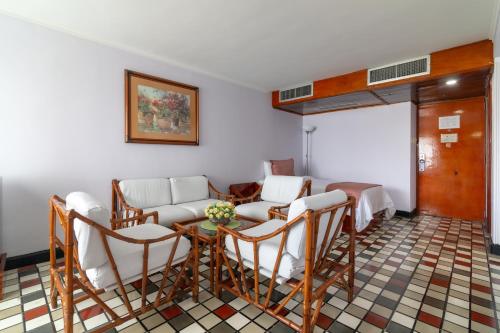 Posezení v ubytování Hotel Bahia Cartagena