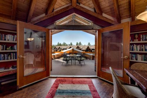 Biblioteket i feriehuset