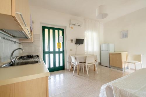 Η κουζίνα ή μικρή κουζίνα στο Villa di Pasquale