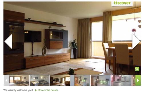 Kuchyň nebo kuchyňský kout v ubytování Haus Ritter 286