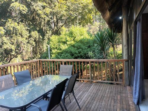 Balkoni atau teres di Luxury in Pietermaritzburg