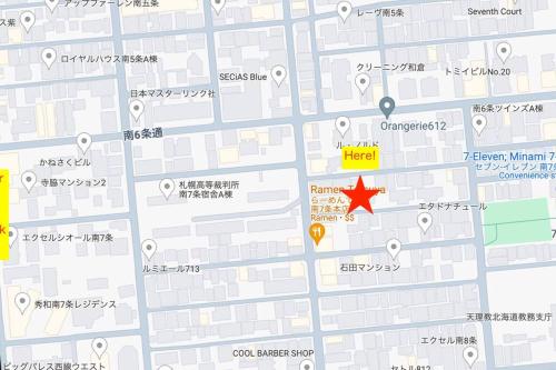 W401 Near the center of Sapporo, Japanese style