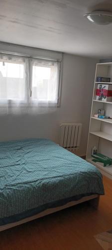 Postel nebo postele na pokoji v ubytování Fall