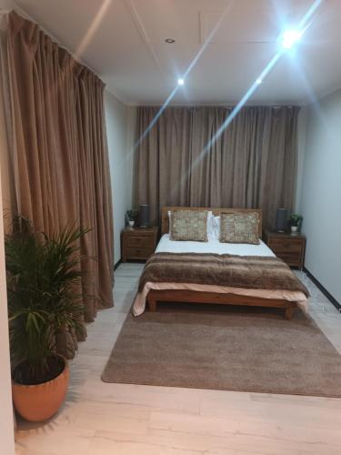 Katil atau katil-katil dalam bilik di Luxury in Pietermaritzburg