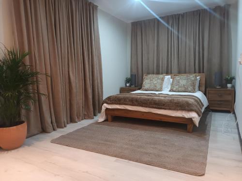 Katil atau katil-katil dalam bilik di Luxury in Pietermaritzburg