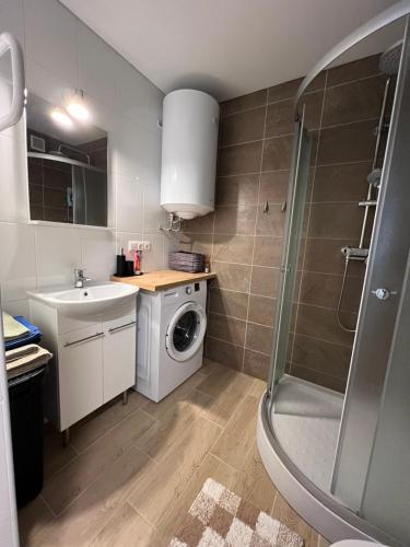 Koupelna v ubytování Like a home Voidu
