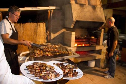 Makanan di atau berdekatan the country house